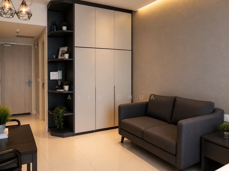 Service Residence for Rent at Nadi Bangsar - Alex Chua - Living Room - PropertyGuru.com.my