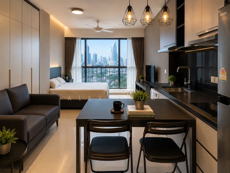 Service Residence for Rent at Nadi Bangsar - Alex Chua - Kitchen - PropertyGuru.com.my