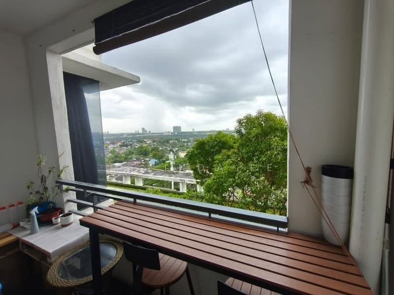 Service Residence for Sale at Residences @ 1 Tebrau - Melinda Ee - Balcony - PropertyGuru.com.my