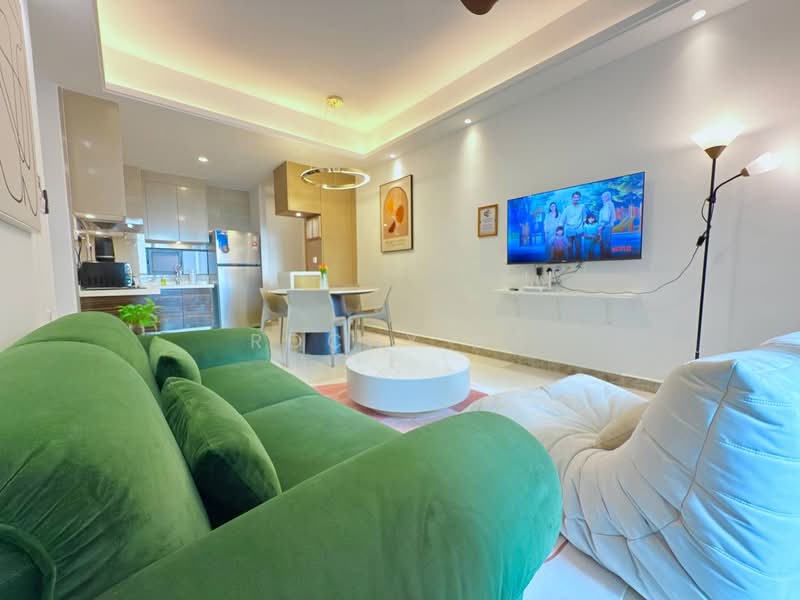 R&F Princess Cove Phase 2-Seine Region untuk Untuk Disewa - RM 3,300 /bulan, Mac 2026 - Living Room - PropertyGuru.com.my