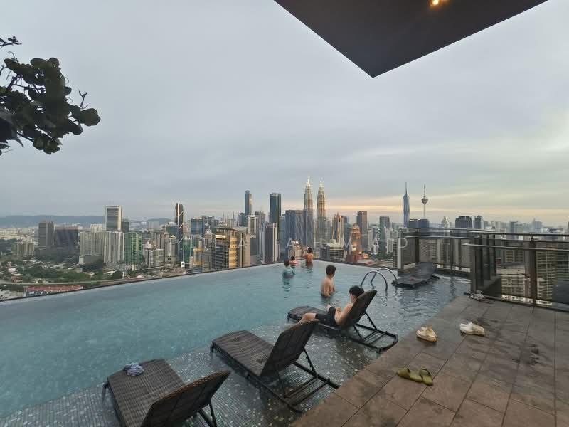 Service Residence for Rent at Expressionz Professional Suites - Zilla Ahmad - Pool - PropertyGuru.com.my