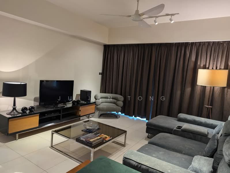Condominium for Sale at Tiffani Kiara - Julian Tong - Living Room - PropertyGuru.com.my