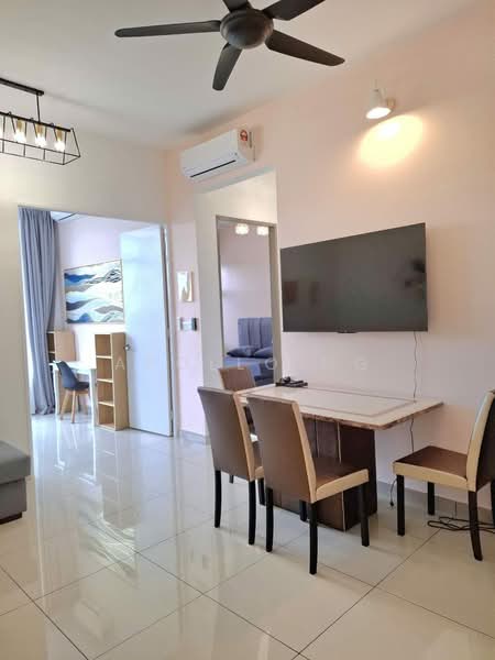 Service Residence for Rent at Zentro Residences Serviced Apartment - Apollo Ng - Living Room - PropertyGuru.com.my