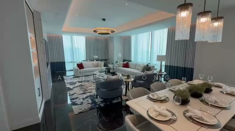 Service Residence for Sale at St Regis - Annie Chong - Living Room - PropertyGuru.com.my