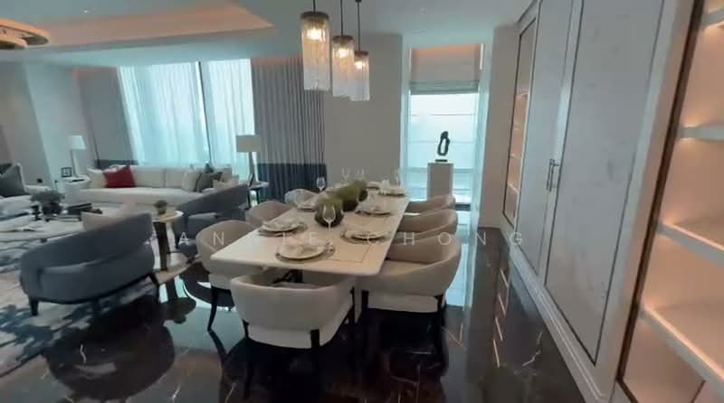 Service Residence for Sale at St Regis - Annie Chong - Living Room - PropertyGuru.com.my