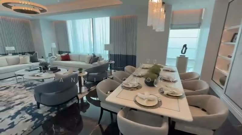 Service Residence for Sale at St Regis - Annie Chong - Living Room - PropertyGuru.com.my