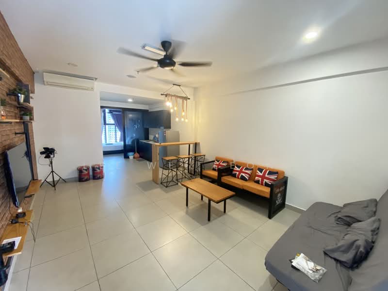 Servis Apartment untuk Disewa di Flexus Signature - Lee Wei Leong - Living Room - PropertyGuru.com.my