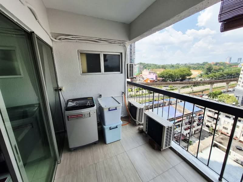 Apartment for Rent at Menara Puteri - Cassell . - Balcony - PropertyGuru.com.my