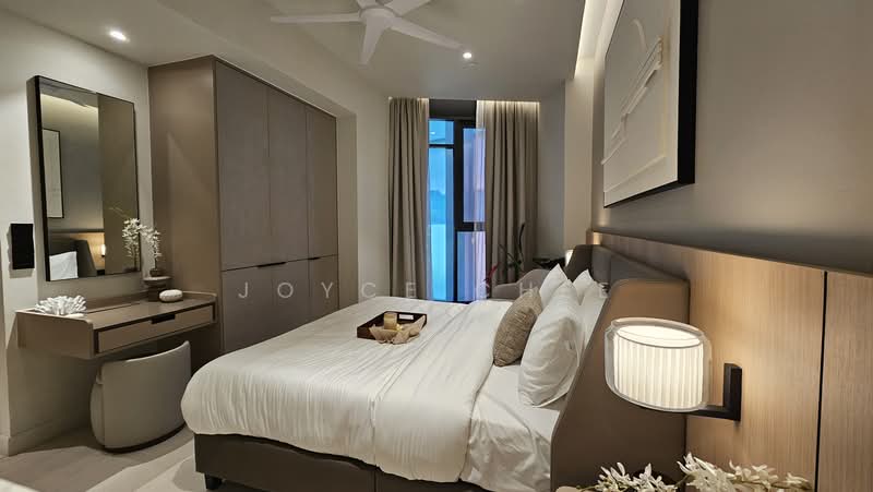 Kediaman Servis untuk Dijual di Clarissa Serviced Suites - Joyce Chee - Bedroom - PropertyGuru.com.my