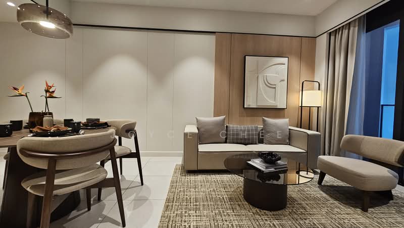 Kediaman Servis untuk Dijual di Clarissa Serviced Suites - Joyce Chee - Living Room - PropertyGuru.com.my