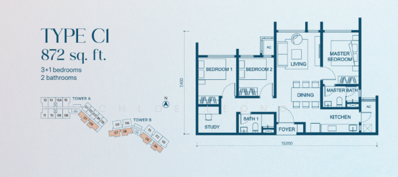 Service Residence for Sale at Aricia Residences - Chloe Leong - PropertyGuru.com.my