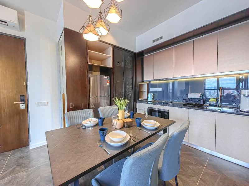 Service Residence for Sale at Scarletz Suites @ KL City Centre - Diana Ling - Kitchen - PropertyGuru.com.my