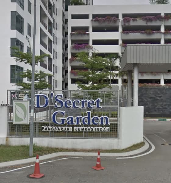 Service Residence for Rent at D'Secret Garden (Pangsapuri Kempas Indah) - Chow Chzee Eng - Exterior - PropertyGuru.com.my