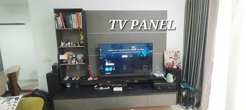 Condominium for Sale at Oasis 2 Residence - Firdaus Dauz - Living Room - PropertyGuru.com.my