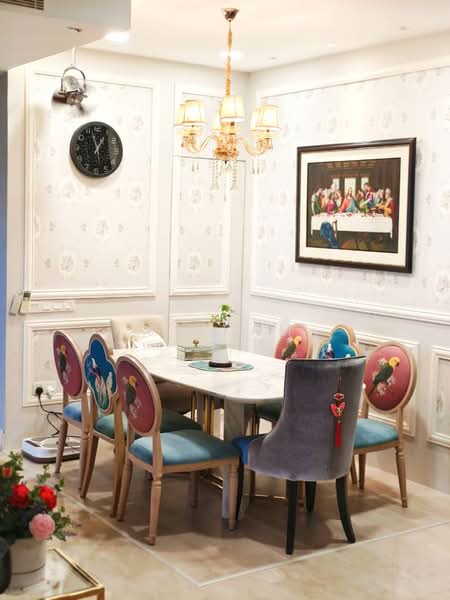 Service Residence for Sale at Ken Bangsar - JY Kam - Dining Room - PropertyGuru.com.my