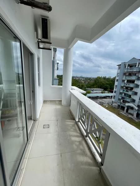 Apartment for Sale at Desa Skudai Apartment - Warren Tay - Balcony - PropertyGuru.com.my