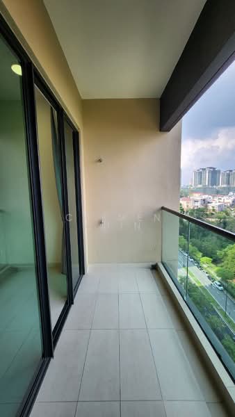 Service Residence for Rent at Residensi Solaris Parq - Carmen Chin - Balcony - PropertyGuru.com.my