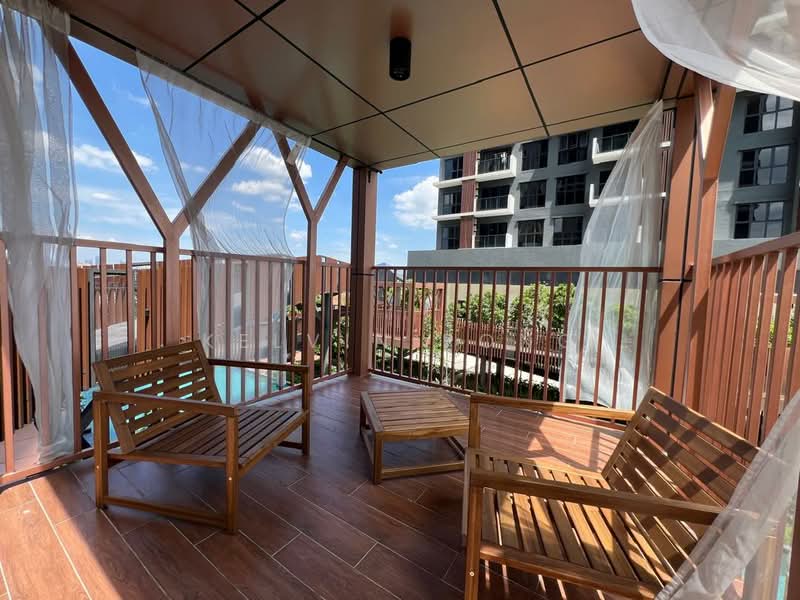 Service Residence for Rent at Trion 2 @ KL - Kelvin Pong - Balcony - PropertyGuru.com.my