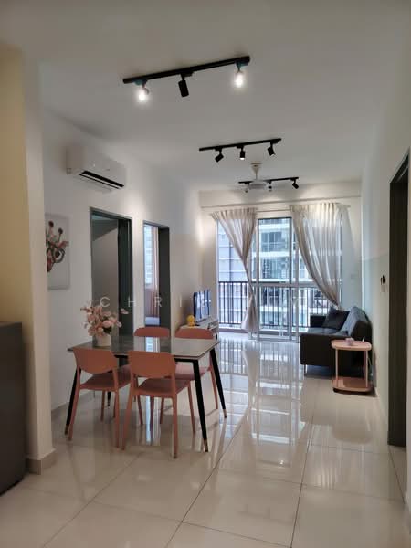 Servis Apartment untuk Disewa di Pinnacle Sri Petaling - Chris Lim - Living Room - PropertyGuru.com.my