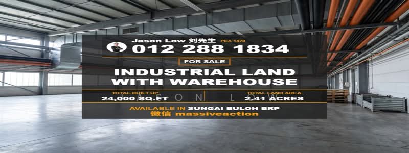 Warehouse for Sale in Bukit Rahman Putra (Sungai Buloh) - Han Jen Low - Interior - PropertyGuru.com.my