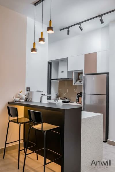 Service Residence for Sale at Alanis Residence - Justin Mok - Kitchen - PropertyGuru.com.my