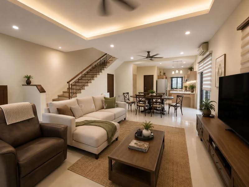 Rumah Teres 2.5-Tingkat untuk Dijual di Sunway SPK Damansara (Batu) - Dave Loh - Living Room - PropertyGuru.com.my