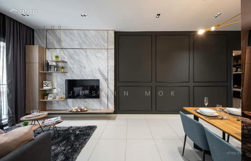 Alpinia Residences untuk Untuk Dijual - RM 387,000, Mac 2026 - Living Room - PropertyGuru.com.my