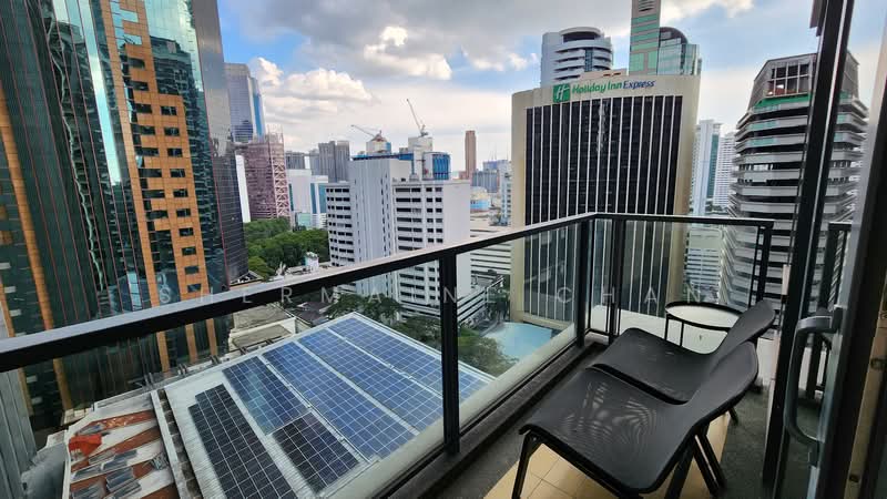 Service Residence for Rent at St Mary Residences - Shermaine Chan - Balcony - PropertyGuru.com.my