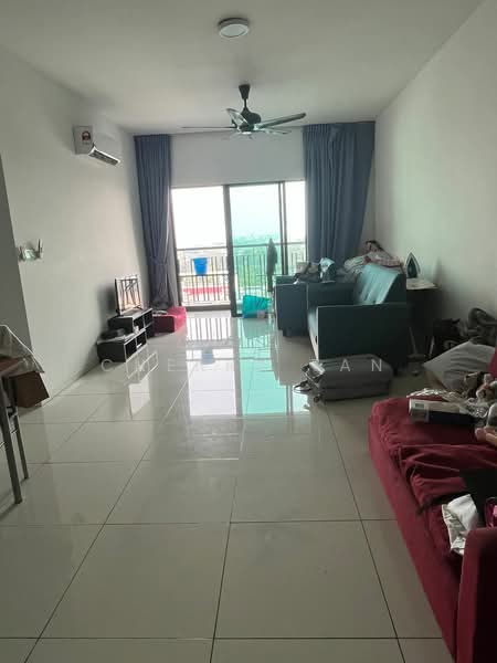 Servis Apartment untuk Disewa di Emira Residence - Cherry Tan - Living Room - PropertyGuru.com.my