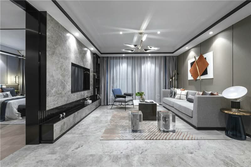Service Residence for Sale at The Rosewoodz @ Bukit Jalil - Mona Hock - Living Room - PropertyGuru.com.my