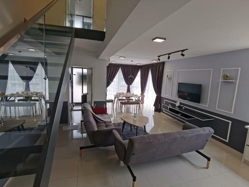 Service Residence for Sale at EkoCheras Service Residences - Alvin Chia - Living Room - PropertyGuru.com.my