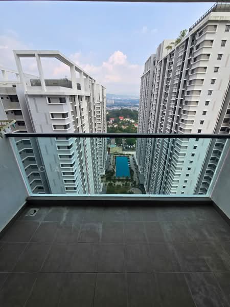 Service Residence for Rent at Symphony Tower (Menara Simfoni) - Cayden Chin - Balcony - PropertyGuru.com.my