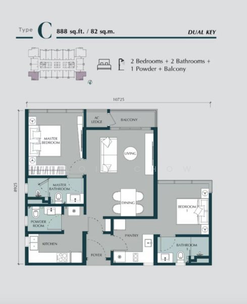 Service Residence for Sale at Times Square 2 - Cloie Chow - PropertyGuru.com.my