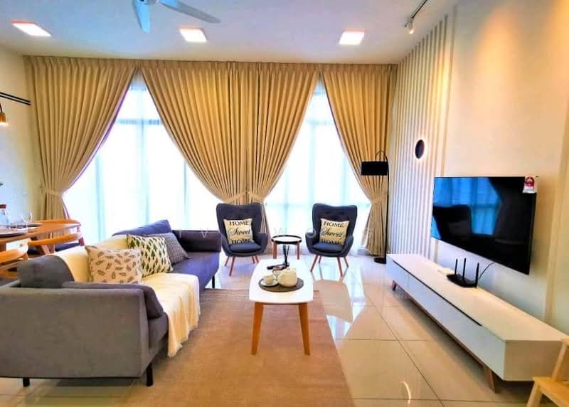 Service Residence for Rent at The Park 2 - Ivy Wong - Living Room - PropertyGuru.com.my