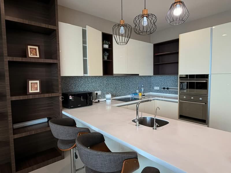 Condominium for Rent at Harrington Suites - Celine Teah - Kitchen - PropertyGuru.com.my