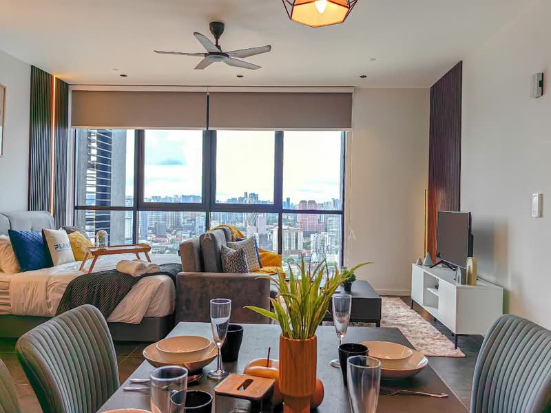 Service Residence for Sale at Scarletz Suites @ KL City Centre - Karl Lua - Living Room - PropertyGuru.com.my