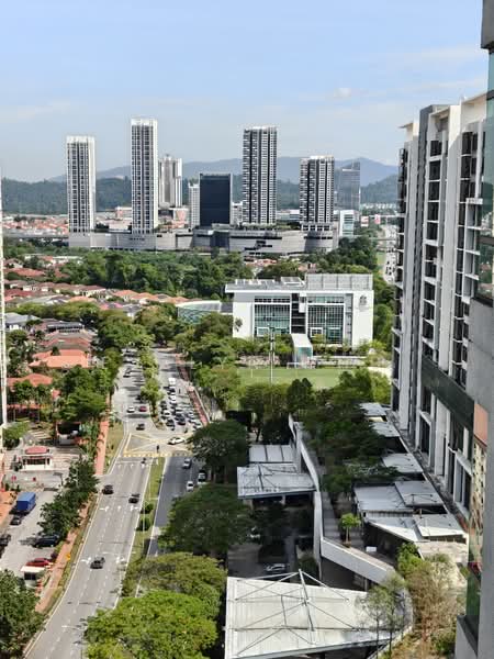Service Residence for Rent at Tropicana Avenue - Evelyn Chu - View of St Joseph from Sitting Room - PropertyGuru.com.my