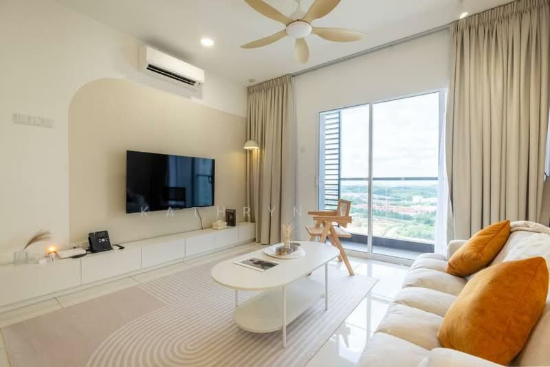 Service Residence for Sale at The Park Sky Residence - Kathryn Lee - Living Room - PropertyGuru.com.my
