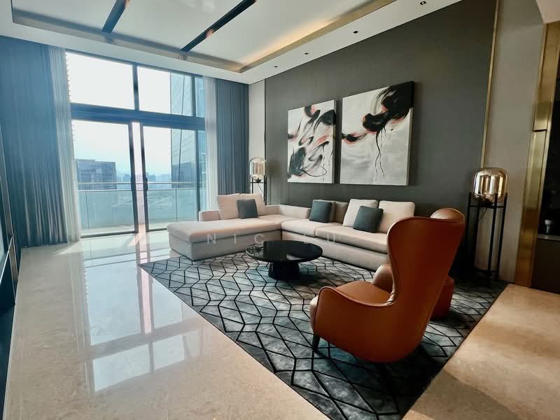 Service Residence for Sale at Damansara City Residency (DC Residensi) - Nic Lu - Living Room - PropertyGuru.com.my