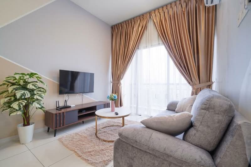 Service Residence for Sale at The Park Sky Residence - Kathryn Lee - Living Room - PropertyGuru.com.my