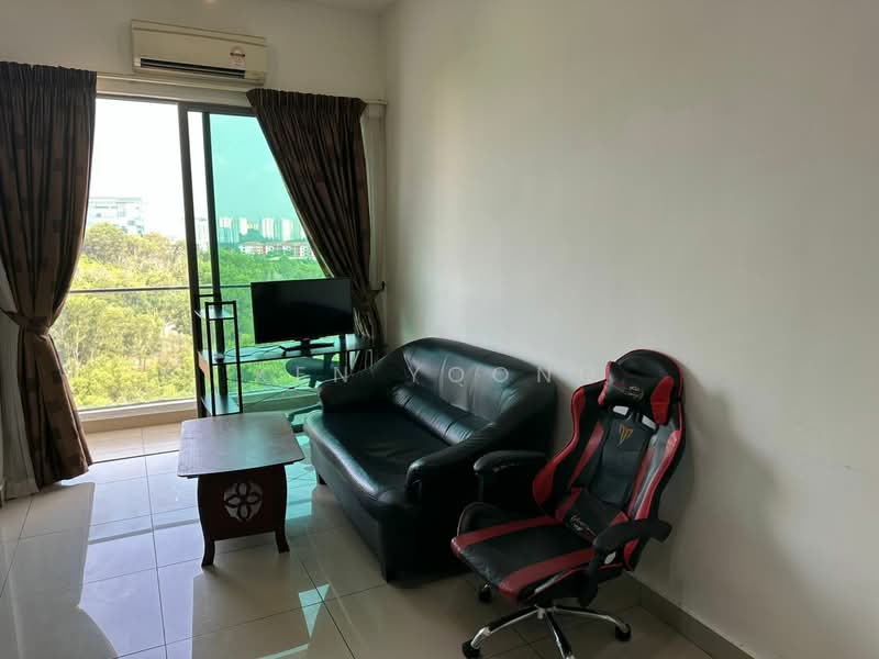 Service Residence for Rent at Cybersquare - Ken Yoong - Living Room - PropertyGuru.com.my