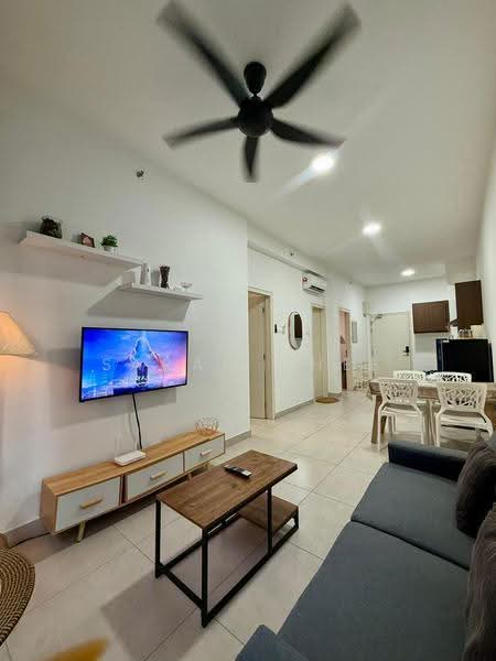 Kediaman Servis untuk Disewa di Residensi Rimbun @ Canopy Hills - Sarah Chee - Living Room - PropertyGuru.com.my
