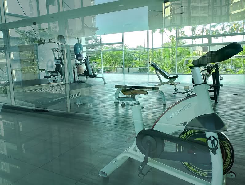 Service Residence for Sale at The Senai Garden – Phase 2 - Lynn Chiam - Gym - PropertyGuru.com.my