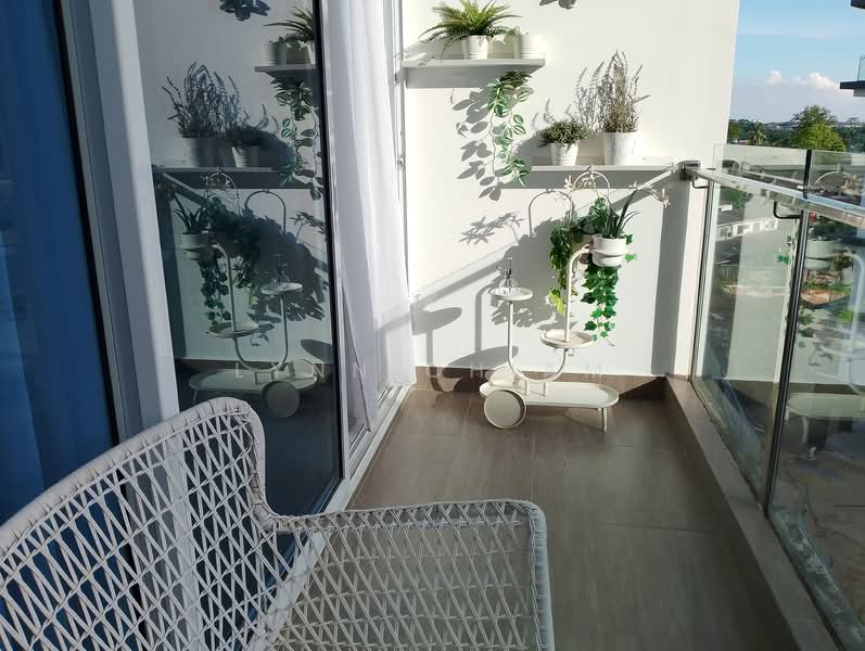 Service Residence for Sale at The Senai Garden – Phase 2 - Lynn Chiam - Balcony - PropertyGuru.com.my