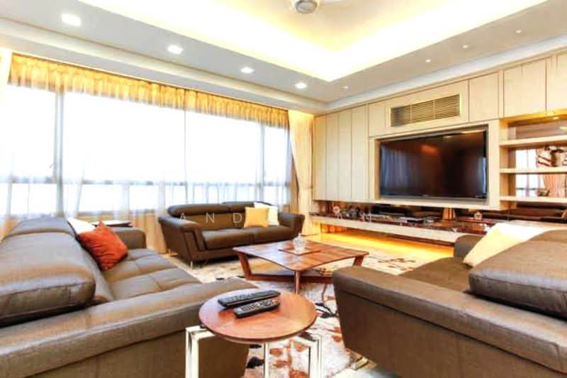 The Capsquare Residences untuk Untuk Disewa - RM 6,200 /bulan, Mac 2026 - Living Room - PropertyGuru.com.my