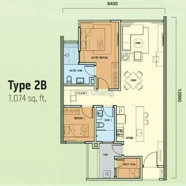 Service Residence for Sale at Southkey Mosaic - Jercy Ten - PropertyGuru.com.my