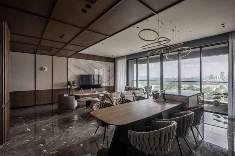 Service Residence for Sale at Ruby Seapark - ANS TOH - Living Room - PropertyGuru.com.my