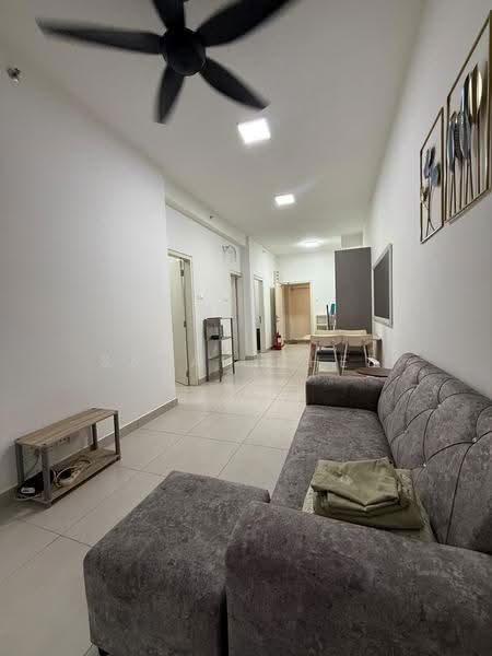 Kediaman Servis untuk Disewa di Residensi Rimbun @ Canopy Hills - Sarah Chee - Living Room - PropertyGuru.com.my