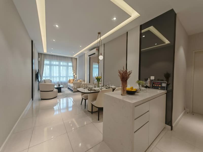 Adison Serviced Apartments @ W City Larkinton Johor Bahru untuk Untuk Dijual - RM 360,800, Apr 2026 - Living Room - PropertyGuru.com.my