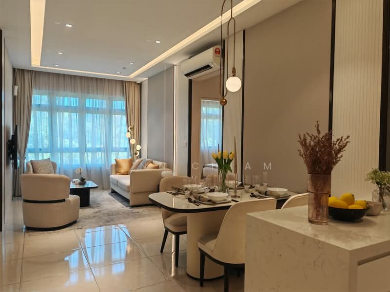 Adison Serviced Apartments @ W City Larkinton Johor Bahru untuk Untuk Dijual - RM 360,800, Apr 2026 - Living Room - PropertyGuru.com.my